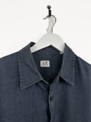 Camicia Cp Company blu ottanio 100% lino (26ca77) - L