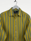 Camicia Ralph Lauren gialla blu a righe (26ca81) - L