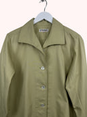 Giacca-Camicia Yves Saint Lauren YVS verde 80s (26ca82) - S