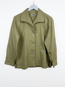 Giacca-Camicia Yves Saint Lauren YVS verde 80s (26ca82) - S