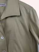 Giacca-Camicia Yves Saint Lauren YVS verde 80s (26ca82) - S