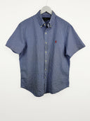 Camicia Ralph Lauren azzurra quadretti (26ca89) - L