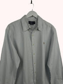 Camicia Ralph Lauren azzurra bianca a righe (26ca96) - XL