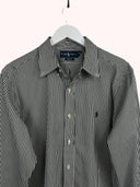 Camicia Ralph Lauren bianca nera a righe (26ca98) - L