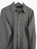 Camicia Ralph Lauren bianca nera a righe (26ca98) - L