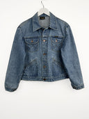 Giacca Wrangler in jeans blu donna (26g118) - L