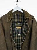 Barbour Beaufort marrone 2 corone 80s (26g122) - M