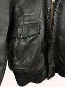 Bomber in pelle Schott marrone 48 (26g12) - L