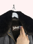 Bomber in pelle Schott marrone 48 (26g12) - L