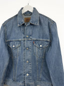 Giacca Levi's in jeans  azzurra donna (26g141) - L
