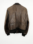 Bomber in pelle Schott marrone chiaro (26g153) - M