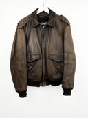 Bomber in pelle Schott marrone chiaro (26g153) - M