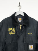 Giacca Carhartt nera workjacket (26g183) - M