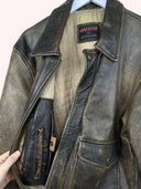 Giacca in pelle Bomb Boogie aviator (26g185) - L/XL