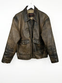 Giacca in pelle Bomb Boogie aviator (26g185) - L/XL