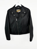 Giacca chiodo in pelle Schott Perfecto nero donna (26g188) - M