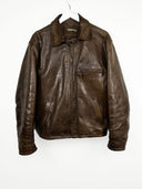 Giacca in pelle di bufalo Stewart marrone (26g195) - XL