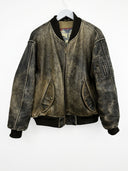 Bomber in pelle Alan Gordon marrone (26g197) - L