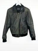 Giacca bomber in pelle Redskins grigia (26g198) - M