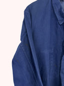 Giacca camicia blu da lavoro francese (26g201) - L