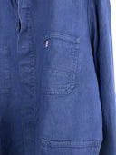 Giacca camicia blu da lavoro francese (26g201) - L
