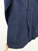 Giacca camicia blu da lavoro francese (26g202) - M/L