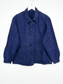 Giacca camicia blu da lavoro francese (26g205) - S/M