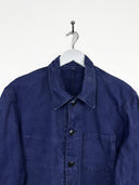 Giacca camicia blu da lavoro francese (26g205) - S/M