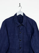 Giacca camicia blu da lavoro francese (26g205) - S/M