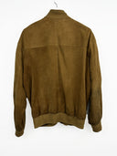 Bomber in pelle scamosciata (26g220) - L/XL