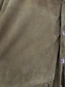 Bomber in pelle scamosciata (26g220) - L/XL