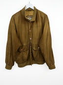 Bomber in pelle scamosciata (26g220) - L/XL