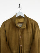 Bomber in pelle scamosciata (26g220) - L/XL