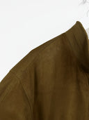 Bomber in pelle scamosciata (26g220) - L/XL