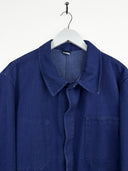 Giacca camicia blu da lavoro francese  (26g231) - XL