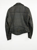 Giacca chiodo in pelle Harley Davidson marrone 90s (26g248) - M