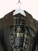 Barbour Beaufort C40 verde kaki con spilla (26g263) - M