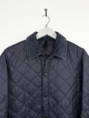 Barbour blu trapuntato donna (26g278) - S