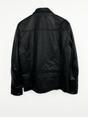 Giacca nera in pelle Schott (26g280) -  L