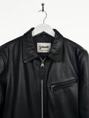 Giacca nera in pelle Schott (26g280) -  L