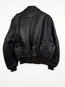 Giacca in pelle Schott aviator46 marrone scuro (26g28) - M/L