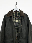 Barbour Bedale verde kaki C40 90s (26g297) - S/M