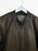 Giacca in pelle Chevignon marrone biker (26g300) - M/L