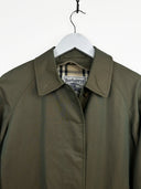 Trench Burberry kaki verde donna (26g301) - S/XS