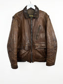 Giacca in pelle Whitcomb marrone 90S (26g306) - M/L