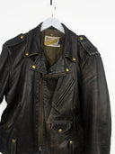 Giacca in pelle chiodo Schott Perfecto marrone 90s (26g335) - M-44