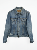Giacca Levi's in jeans blu donna (26g339) - M
