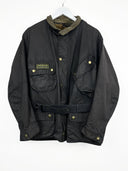 Giacca Barbour International nera C46 con gilet interno (26g33) - L