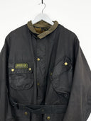 Giacca Barbour International nera C46 con gilet interno (26g33) - L