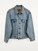 Giacca Levi's in jeans azzurra (26g344) - L